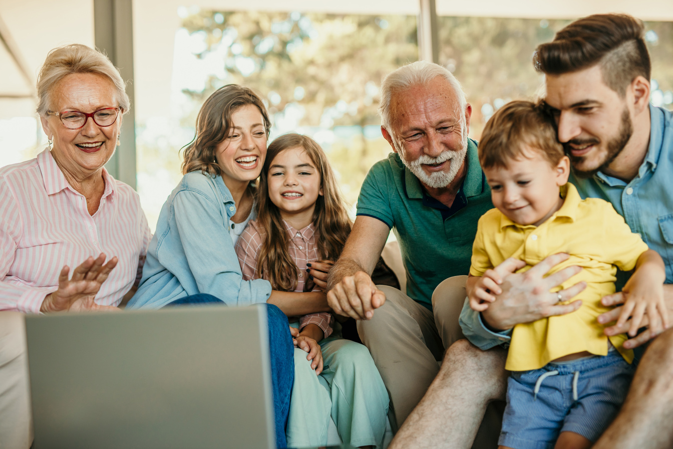 Multigeneration family video call