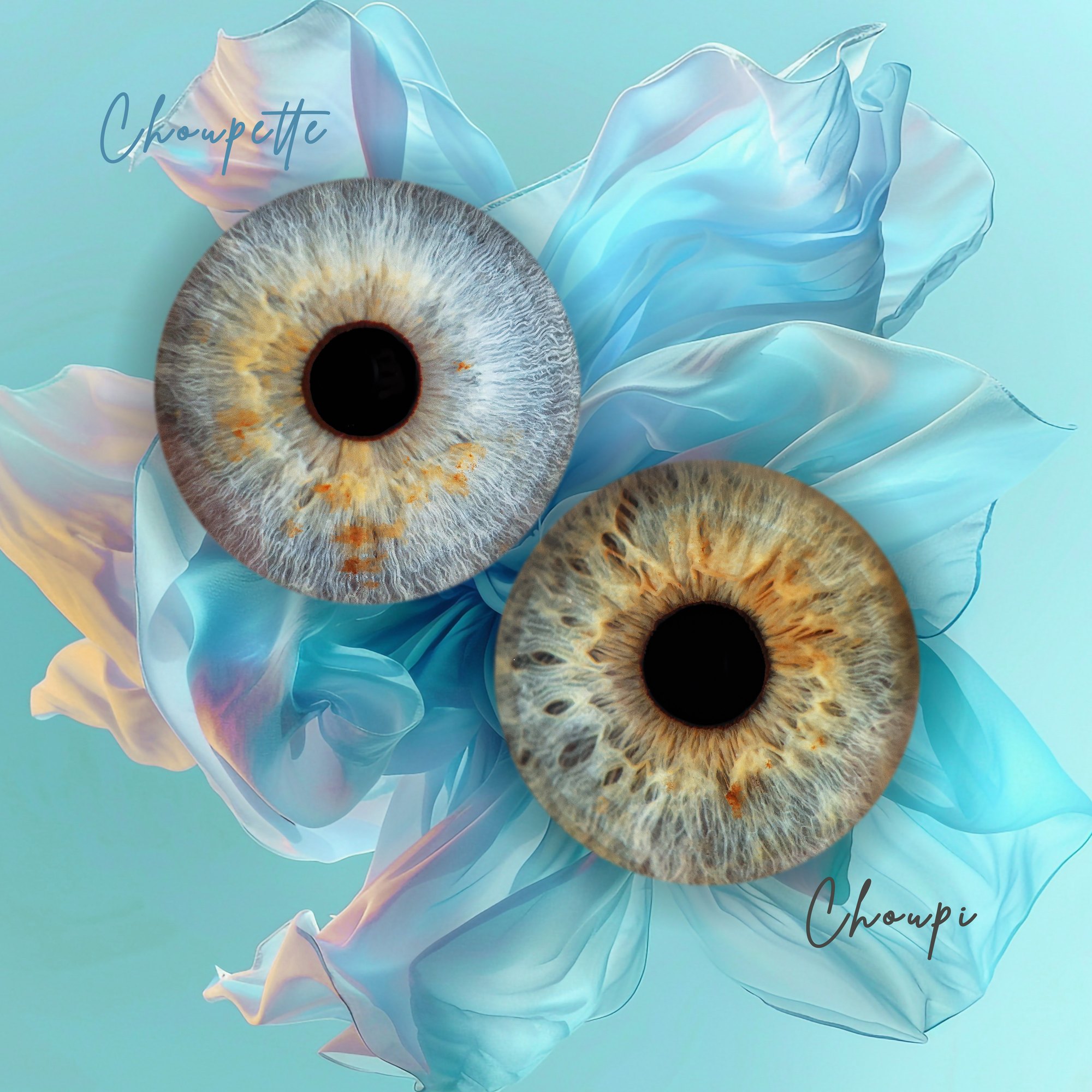 Création artistique — photographie d'iris