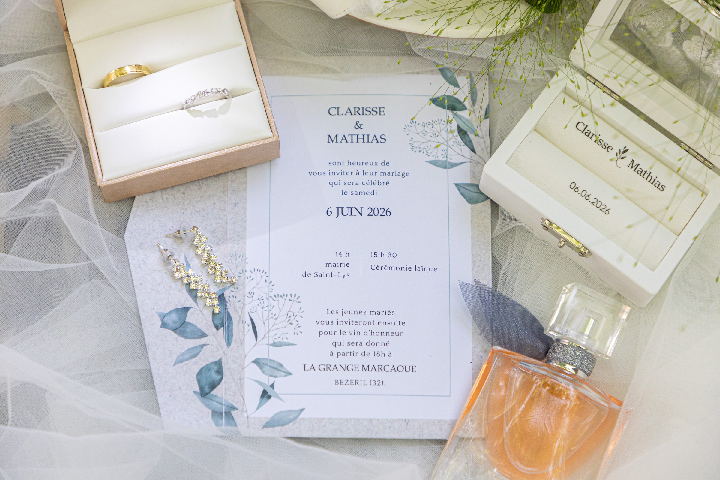 Photo mariage — Photo mariage — faire-part et alliances