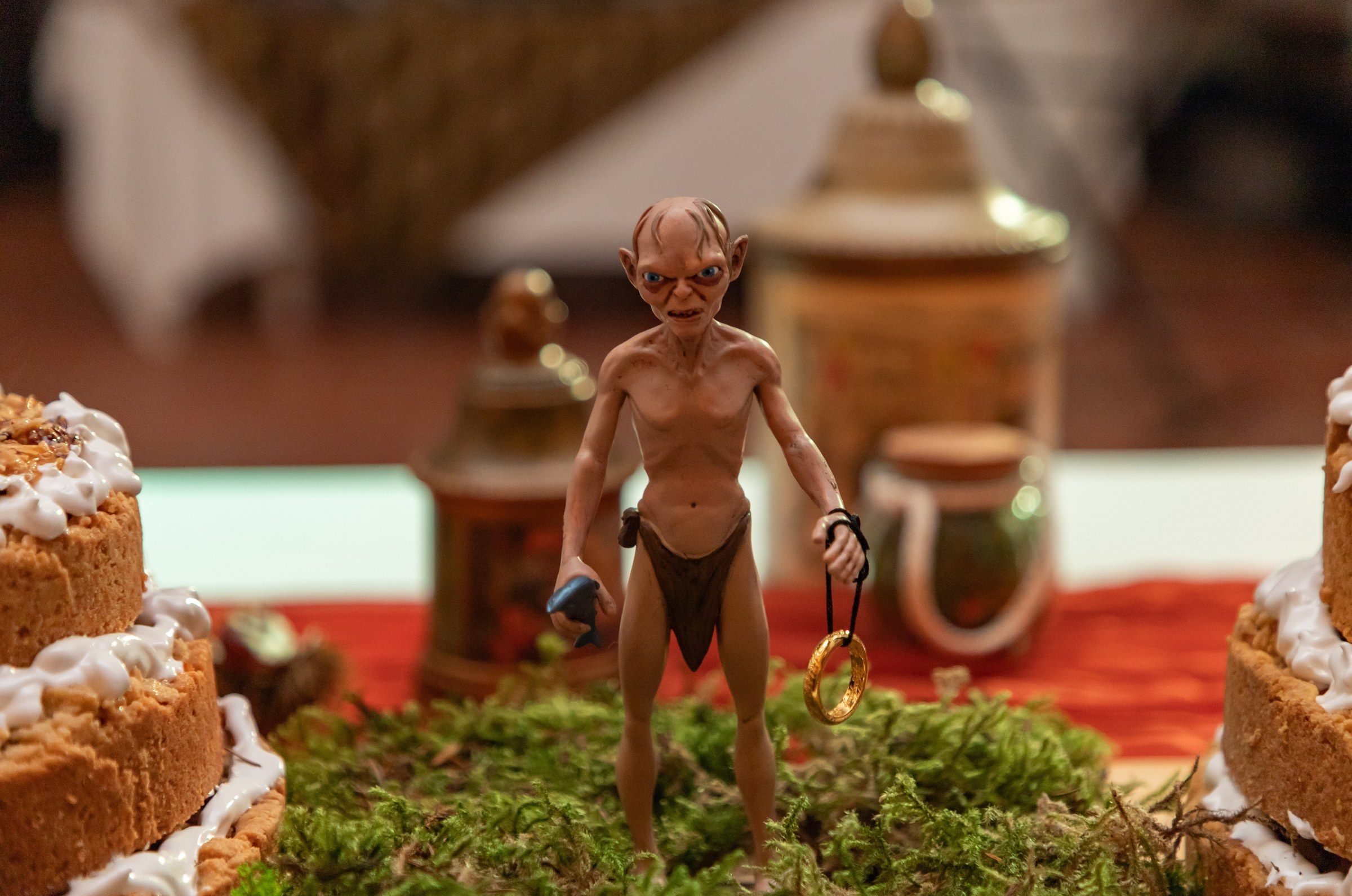 Photo mariage — clin d'œil : Gollum et son précieux